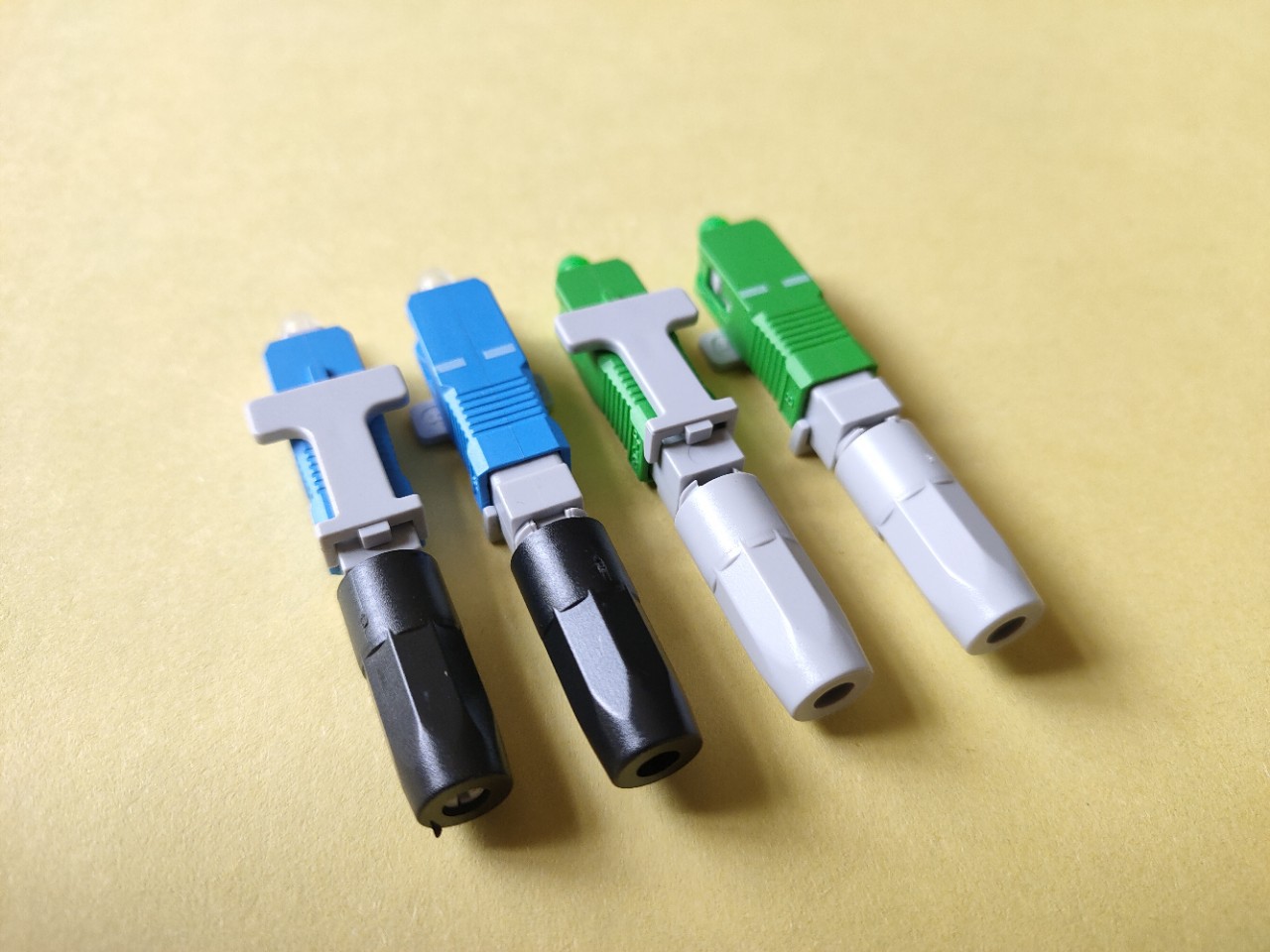 厂家直销 fc热熔型裸光纤快速连接器 皮线冷接子快速冷接头电信级