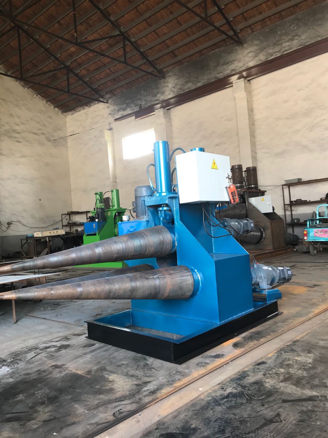 6*1200锥体卷板机 液压卷板机 锥形卷板机 喇叭口卷板机 卷锥机