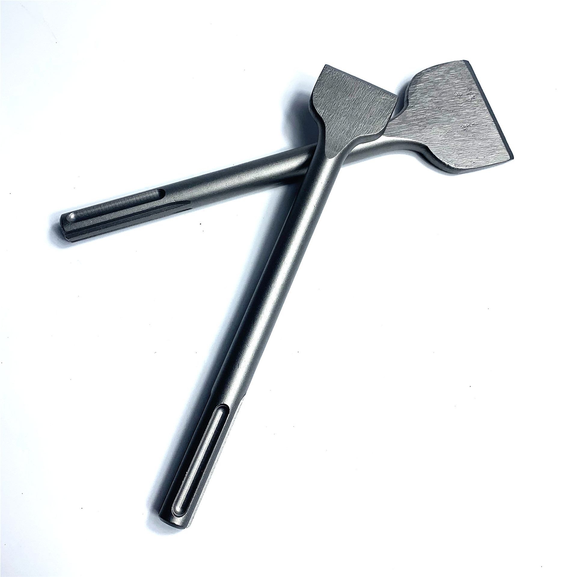 博泰电镐头凿子伍坑尖40cr铬钢开槽打孔水泥混凝土冲击钻头