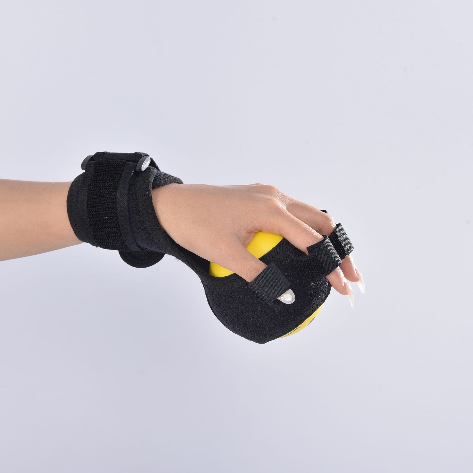 手指康复训练器按摩球分指板中风偏瘫手部分指器锻炼正器材