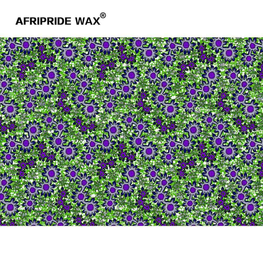 Foreign Trade African Ethnic Clothing Style Printing and Dyeing Cerecloth Cotton Printed Fabric Afripride Wax 666