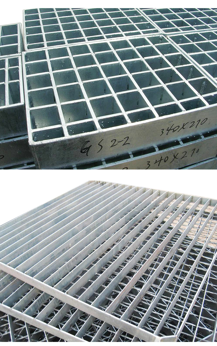 定制齿形异形钢格栅圆形地面排水钢格栅格栅板水沟盖板楼梯踏步板