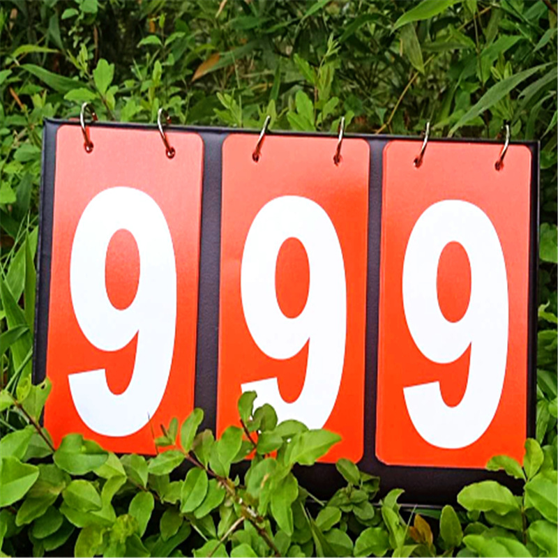 记分牌 三位数记分牌多功能折叠翻牌器 乒乓球 篮球记分器