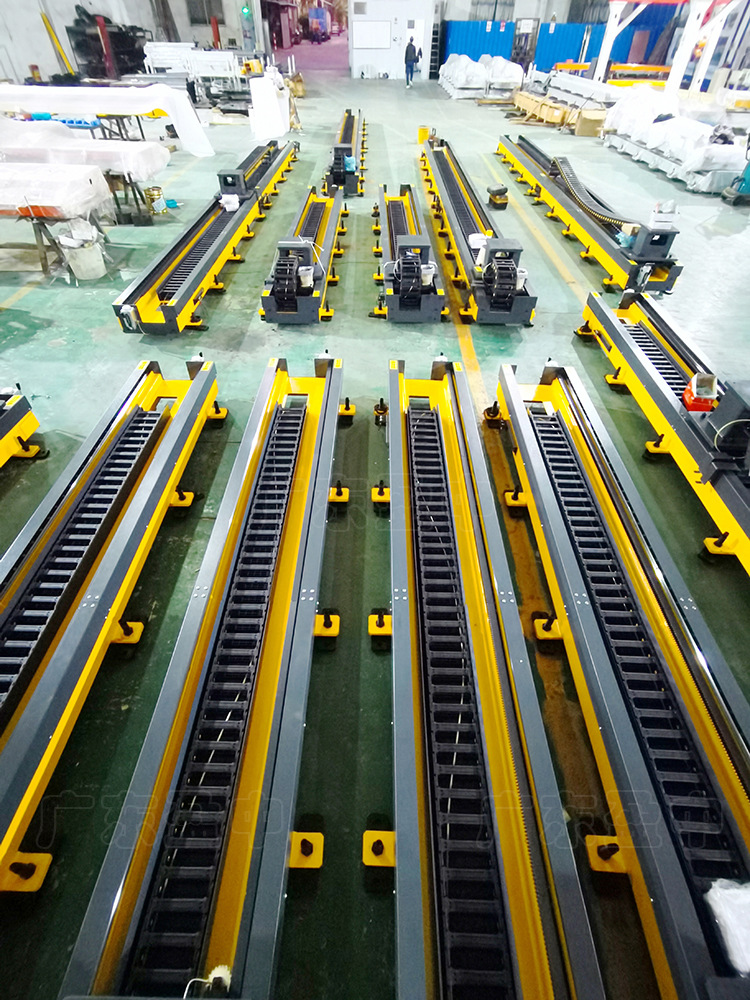 工业机器人行走轴 行走轨道 机器人地轨 盈中标准地轨 批量生产