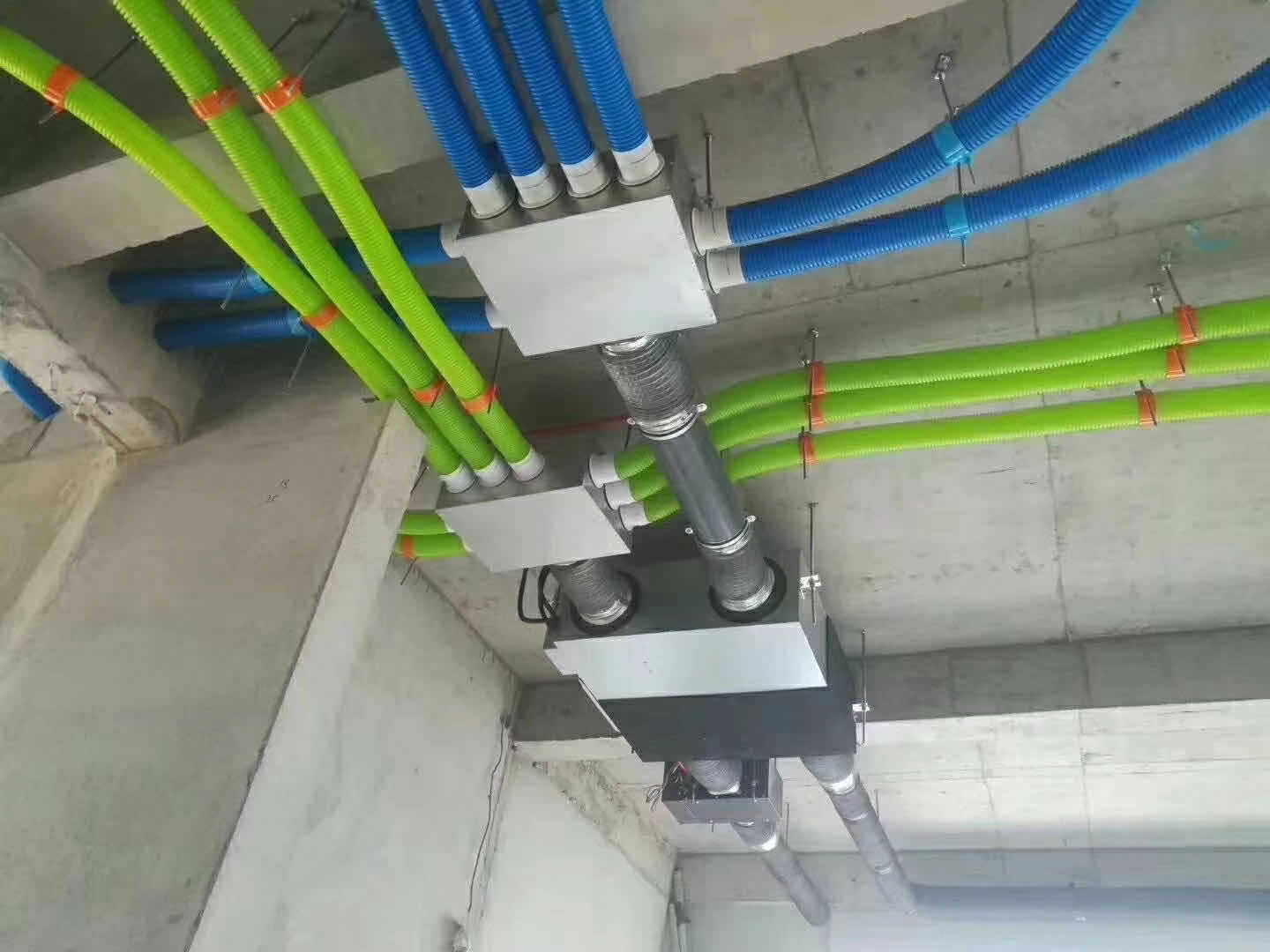 新风系统专用pe管/直径75mm绿色pe管