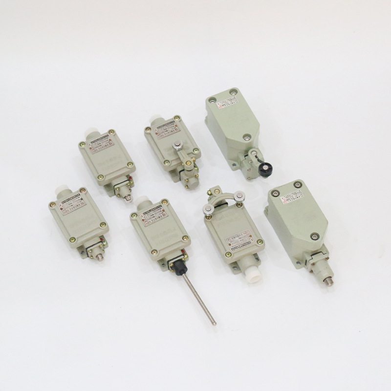 防爆行程开关lx5铝合金防爆限位开关 可调单臂滚轮式转臂防爆开关