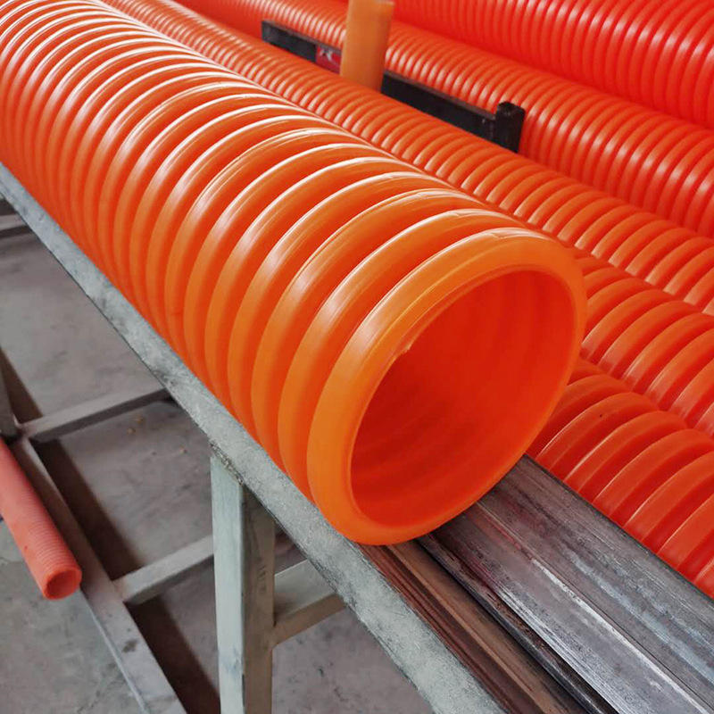 电力电缆护套管pe波纹管 mpp单壁波纹管聚丙烯高压波纹管厂家