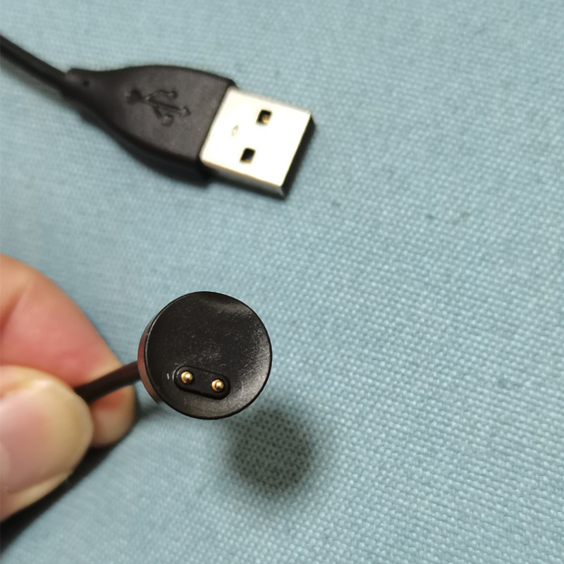 适用小米手环5充电 m5原装磁吸充电线5代nfc免拆卸充电器