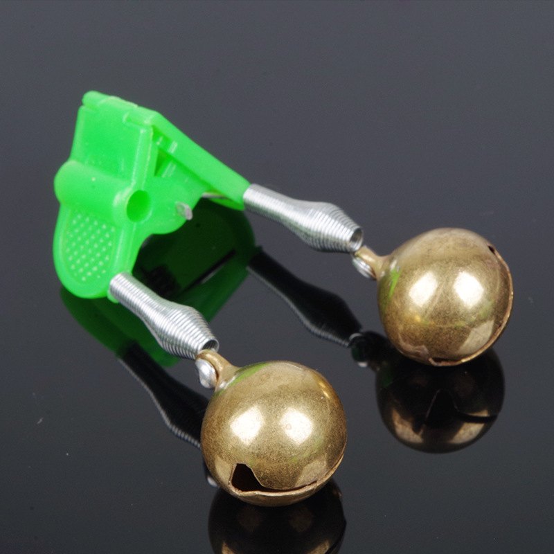 抛竿海钓报警铃铛 彩色鱼竿钓鱼铜铃铛 渔具配件垂钓用品批发