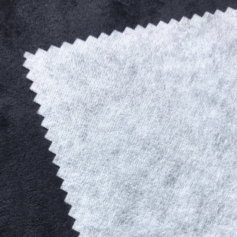 工厂直销防护服用白色45克全涤全交叉水刺无纺布_抗静电水刺布