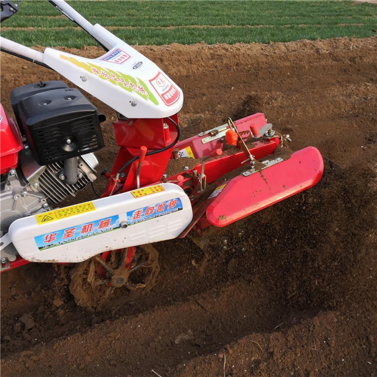 小型手扶开沟管理机 大棚种植开沟起垄机