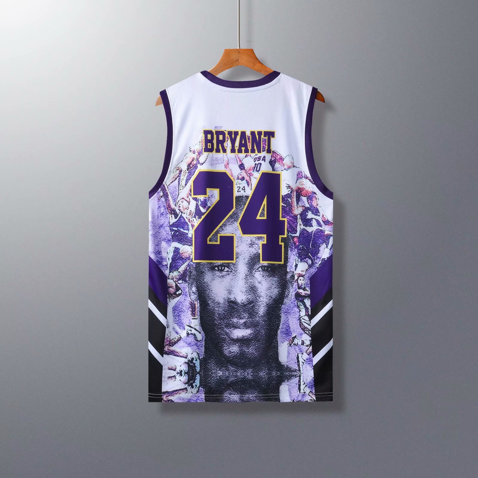 厂家批发 科比球衣纪念版24号黑曼巴篮球服湖人队8号个性潮流球服