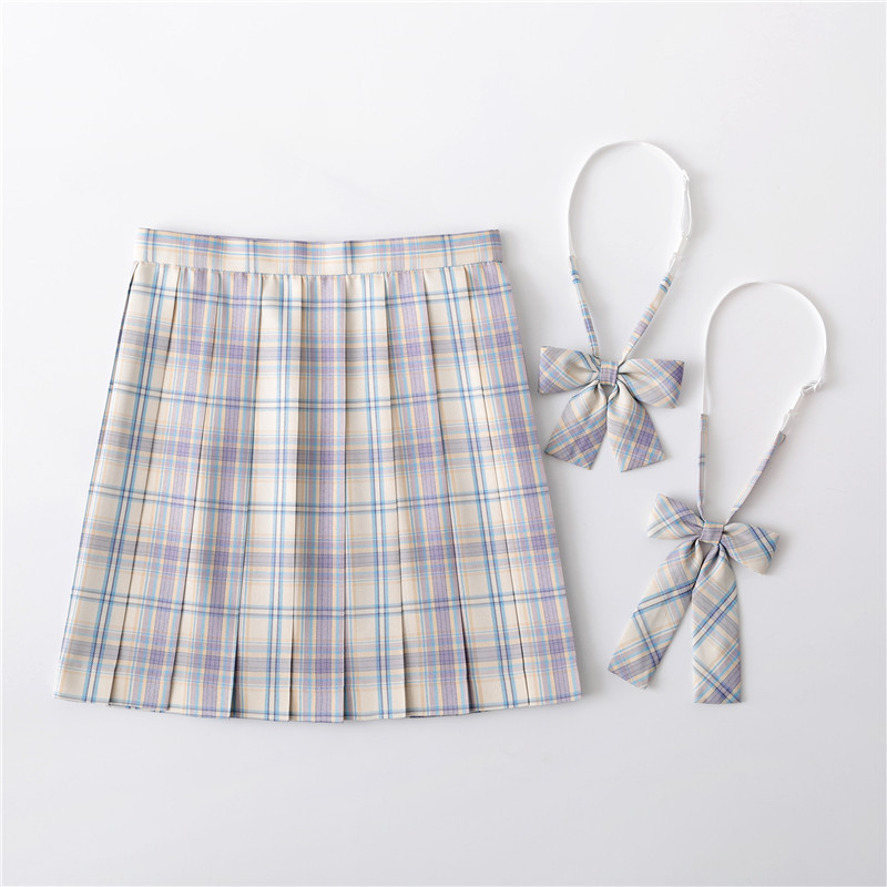 初高中学院风jk格子裙温柔一刀半身裙女jk制服裙日系软妹班服裙