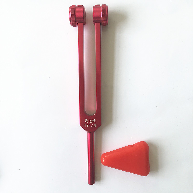 18音叉 root音叉 脉轮音叉 手柄带三角硅胶 送布套音锤