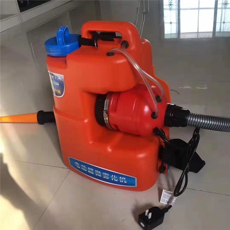 厂家供应 背负式电动超微弥雾机 多功能大型养殖场杀菌消毒雾化机
