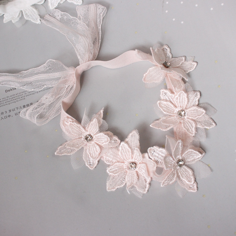 Baby Hair Band Korean Style Headdress Baby Girl Princess Hair Accessories Flower Cute Hair Band Children's Hair Accessories