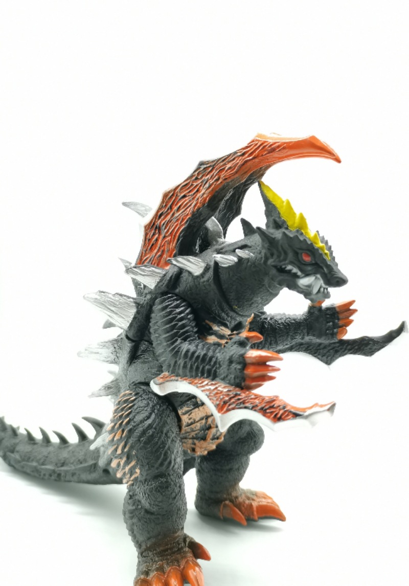 哥斯拉怪兽 持剑迪玛伽 豪华版怪兽系列大软胶可动人偶模型手办