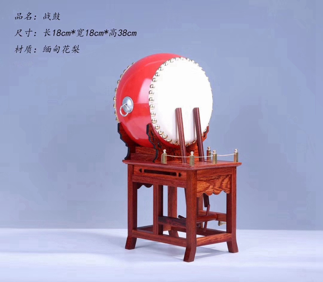 缅甸花梨战鼓 红木家居小摆件木质工艺礼品批发-阿里巴巴
