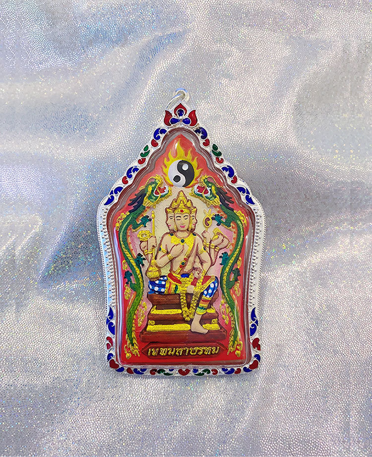 泰国佛牌真品 阿赞苏斌四面神佛牌 五眼四耳 崇迪 巴拉吉