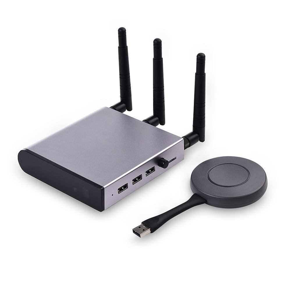 usb无线同屏器2.4g/5g 手机无线推送宝无线hdmi视频会议协作系统