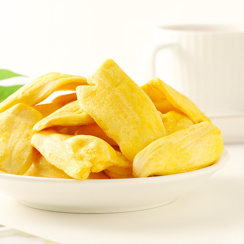 菠萝蜜干500g蔬果干脆片1斤果肉干非油炸零食脆甜可口无色素