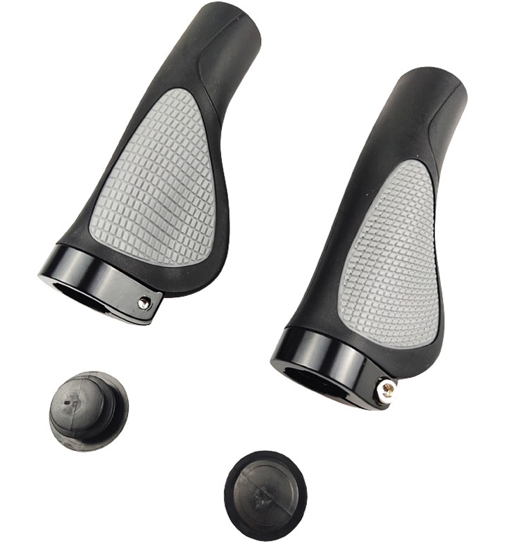 自行车车把牛羊角副把山地车锁死把套舒适肉球手把套单车把手握把