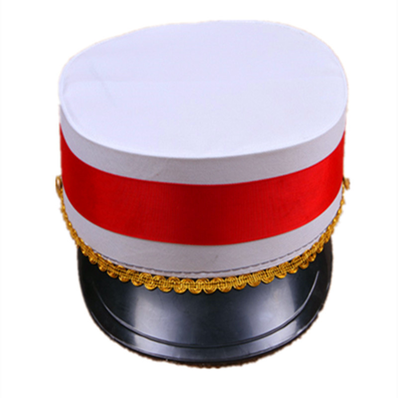 【匠心制造】鼓号服帽子鼓手服帽子旗手服高帽仪仗队帽子管乐队帽