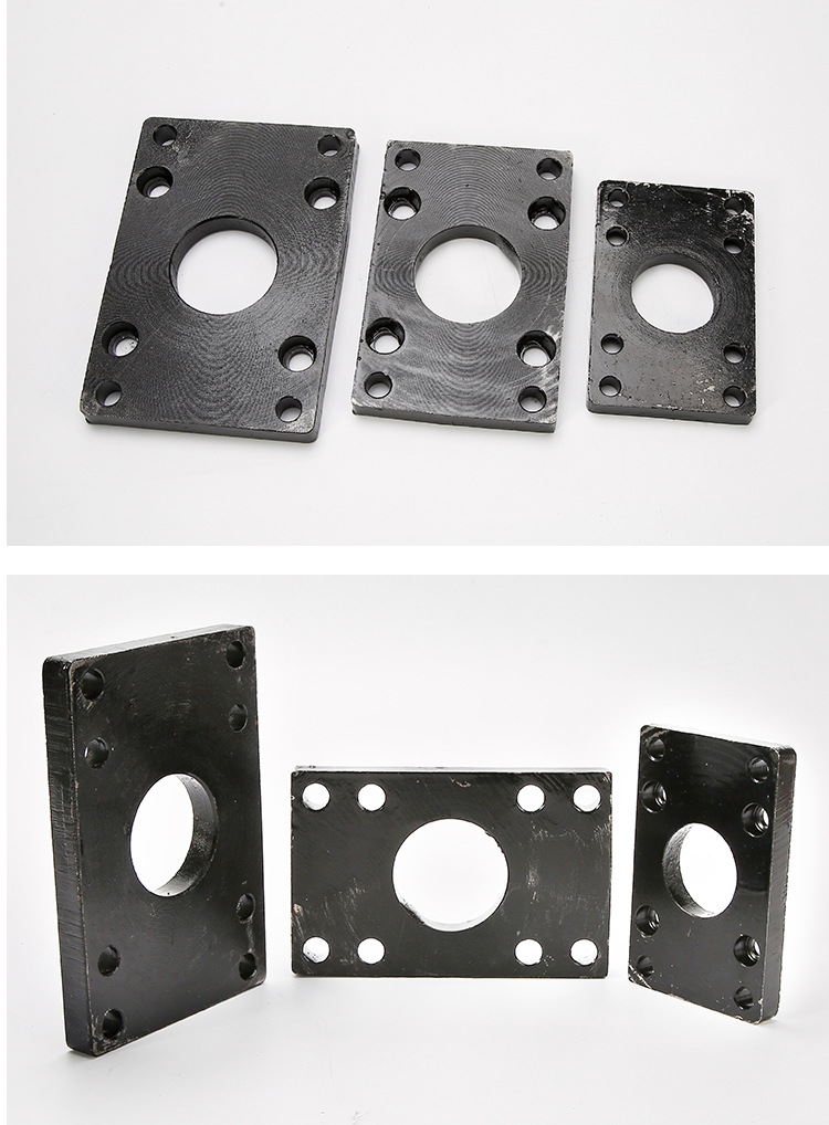 sc标准气缸附件fa法兰板fa-32/40/50/63/100/125/200固定底座法兰