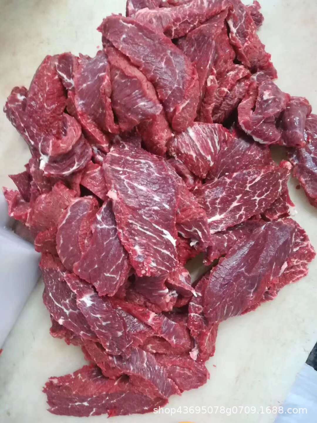 内蒙古牛肉大卷炖肉火锅土黄牛肉新鲜牛肉火锅食材牛肉片500g/包