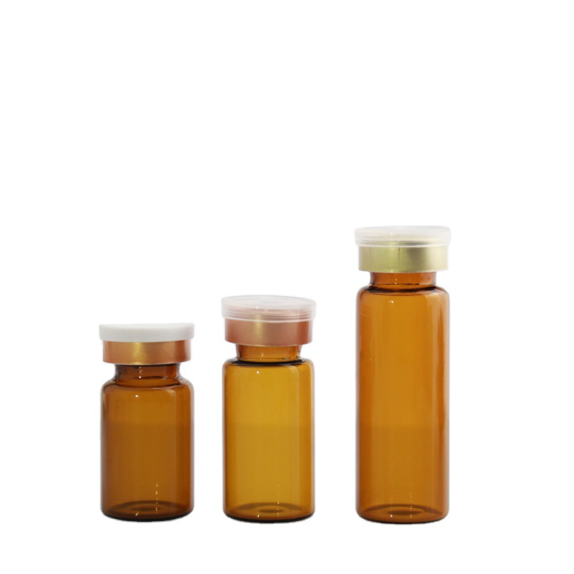 现货西林瓶 出口5ml医美西林瓶 透明棕色西林瓶玻璃瓶上海西林瓶