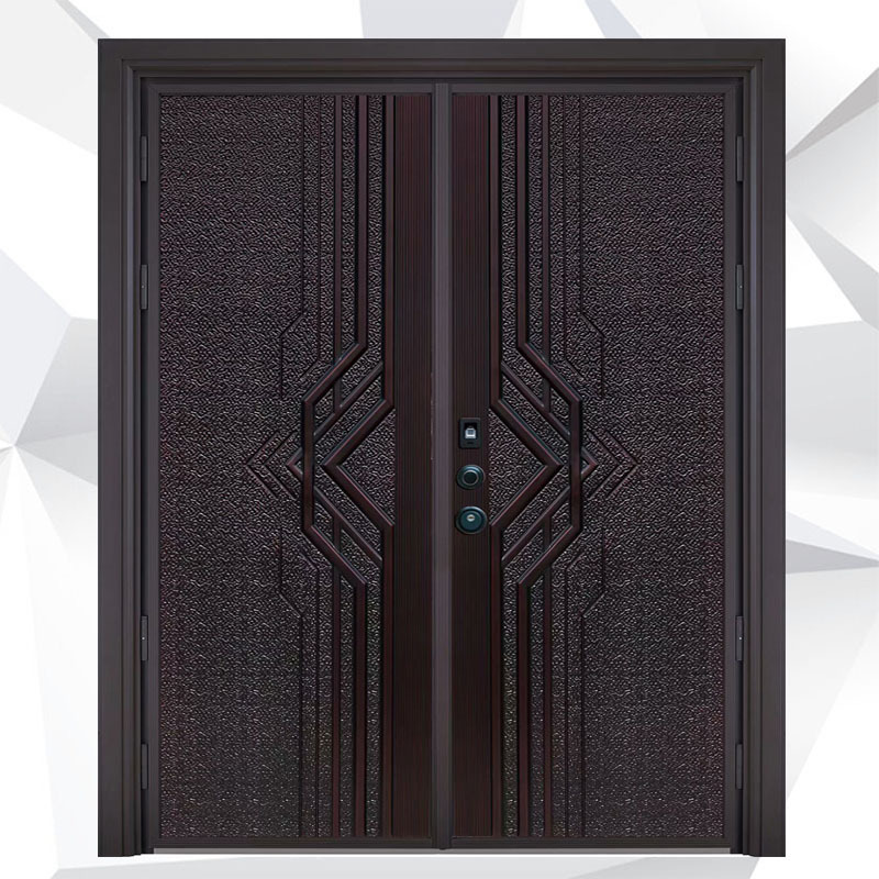 厂家批发定制不锈钢门单门韩式门新款韩式入户门通风透气进户门