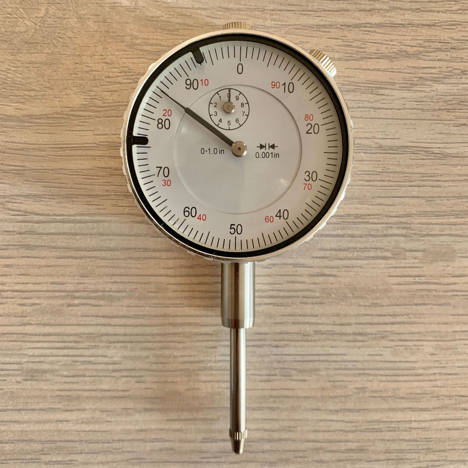 上海美禅量具0-10mm机械百分表英制百分表 b-16