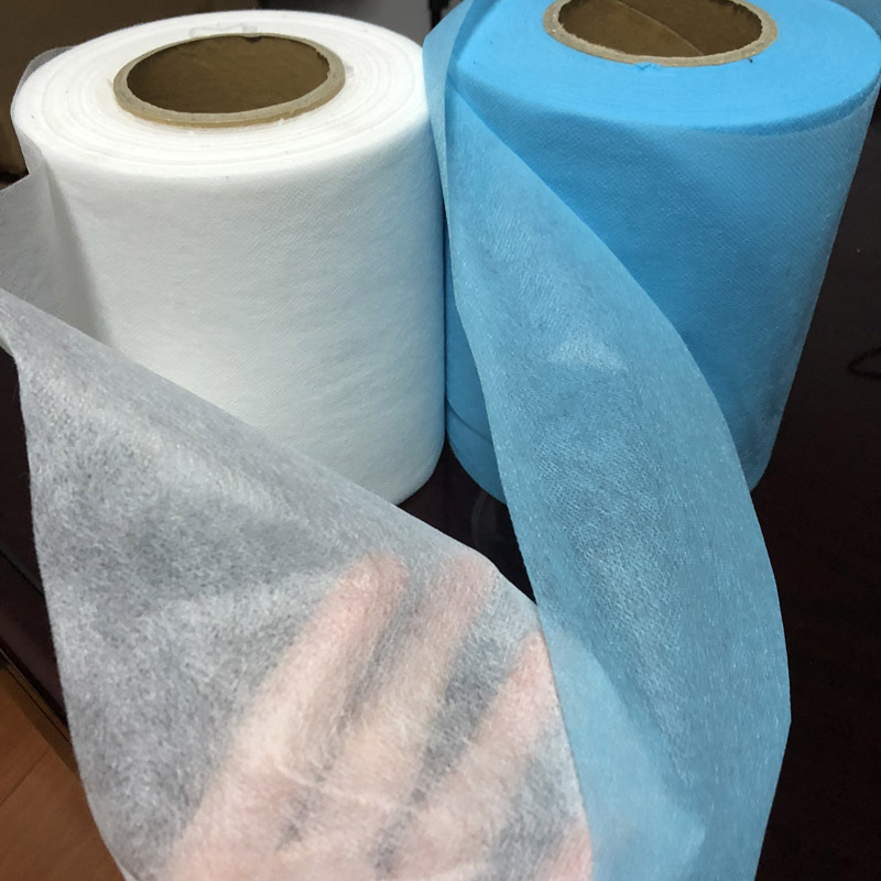 厂家直销双s口罩蓝白无纺布 16.5cm17.5cm18.5cm19.5cm口罩无纺布