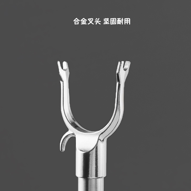 啸峰不锈钢撑衣杆晾衣杆晾晒挑衣挂衣杆衣叉