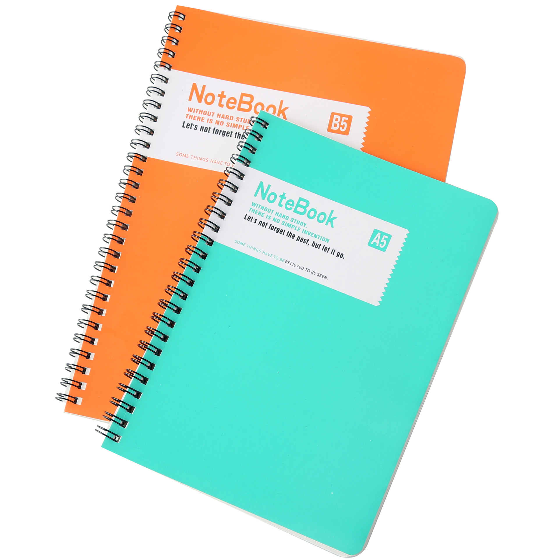 亚兴线圈本a5办公彩色笔记本大号学生文具简约记事本子