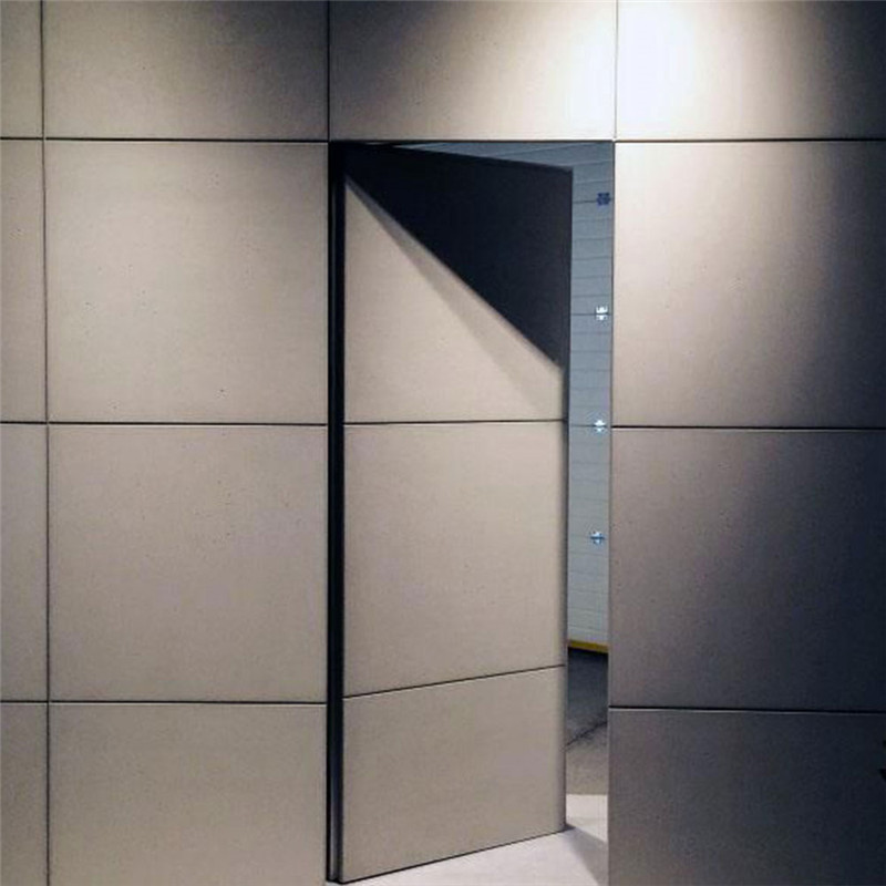 佛山木门定制背景墙客厅木门时尚隐形门室内暗门复合生态隐藏木门