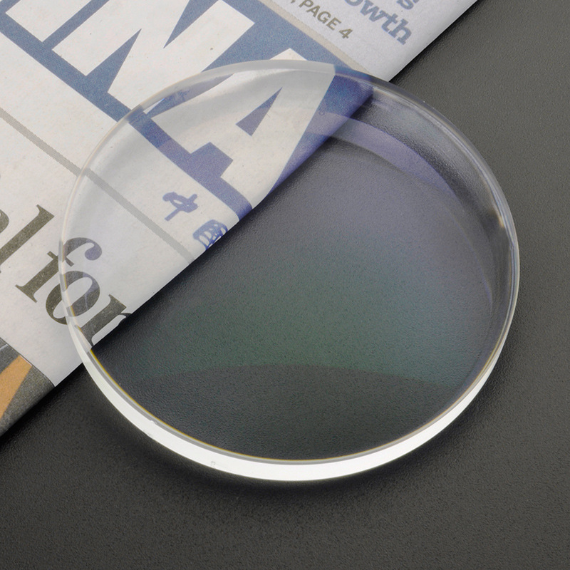 67双非超薄镜片双面非球接近1.71 1.74薄防蓝光变色彩包眼镜片