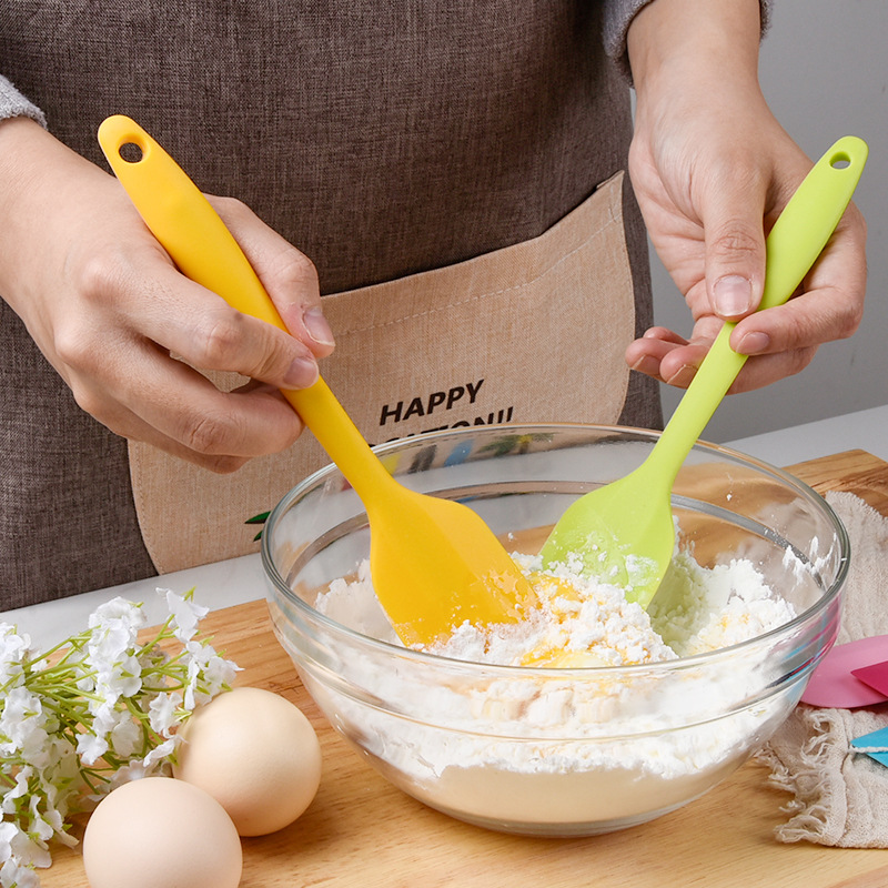 Small All-Inclusive Silicone Scraper Integrated Butter Scraper Cake Butter Knife Baking Tool