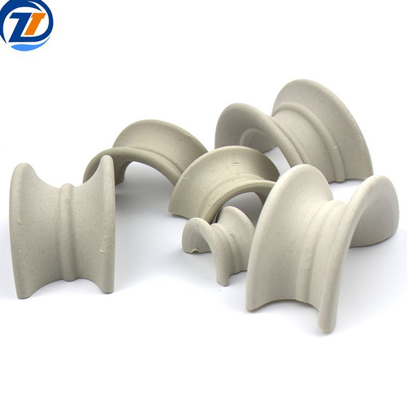 陶瓷矩鞍环填料 陶瓷填料 陶瓷矩鞍环 陶瓷马鞍环