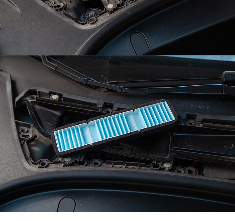 保护罩过滤棉净化空气适用于特斯拉进气口罩滤芯棉汽车用品