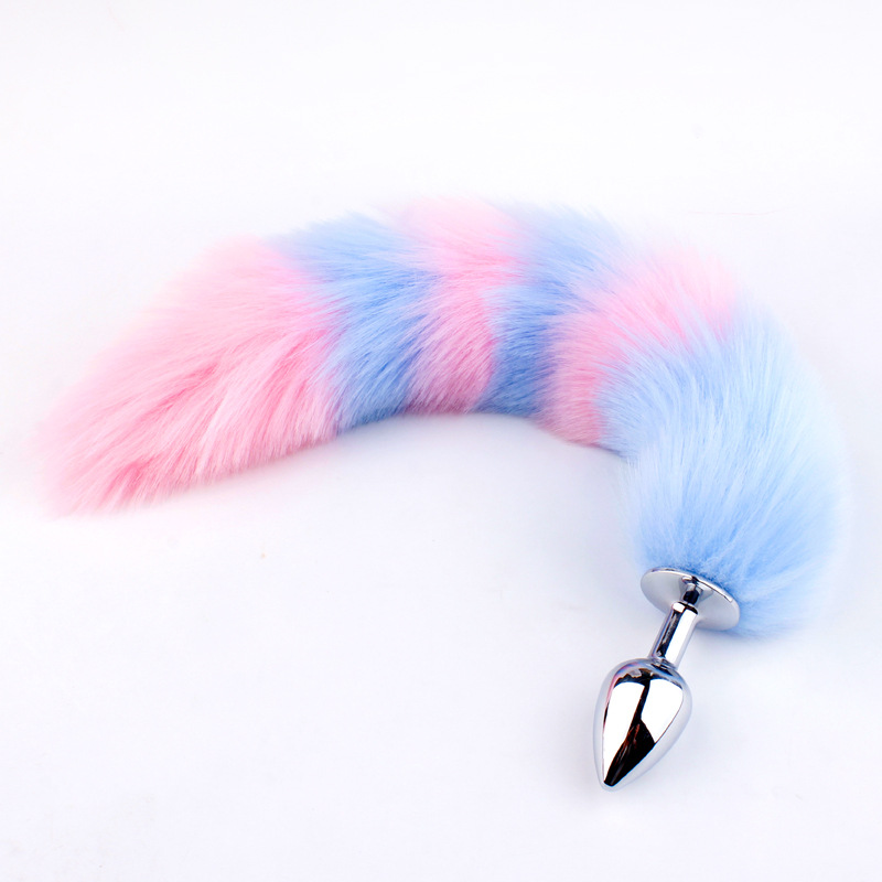 肛塞尾巴学生猫外出女用后庭狐狸尾巴肛门扩张器菊花情趣性用品