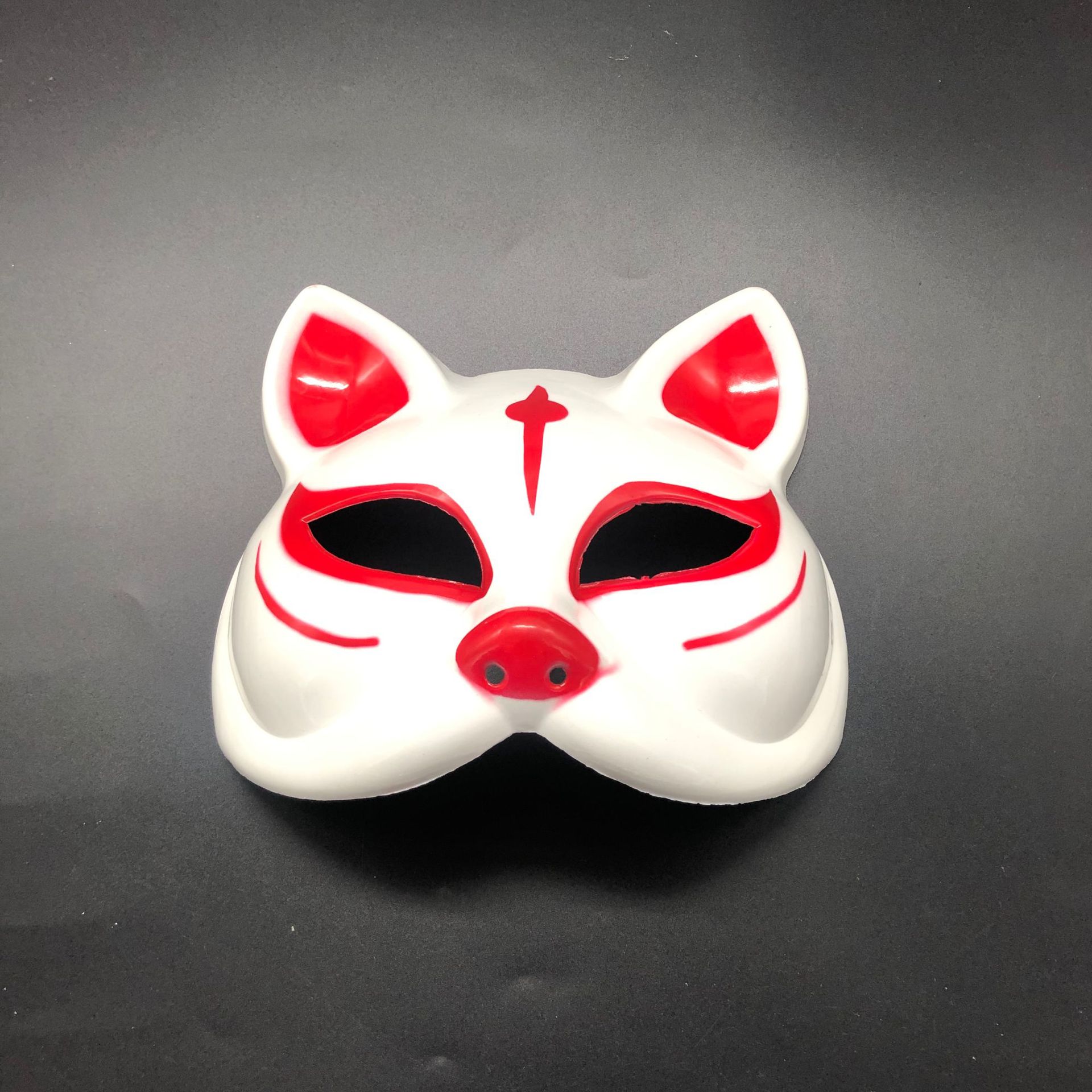 日式和风半脸猫面具 厂家直销日本爆款 卡通动漫cosplay舞会面具