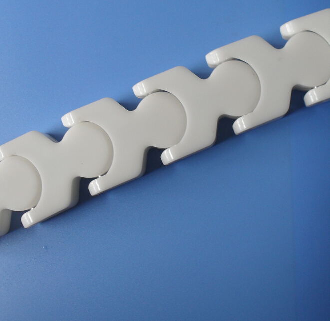 上海1765龙骨链条 寿司链 月牙转弯链板 龙骨链批发供应