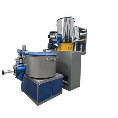 yq厂家直销pvc粉末塑料颗粒搅拌机高速混合机机组300/600l均可用