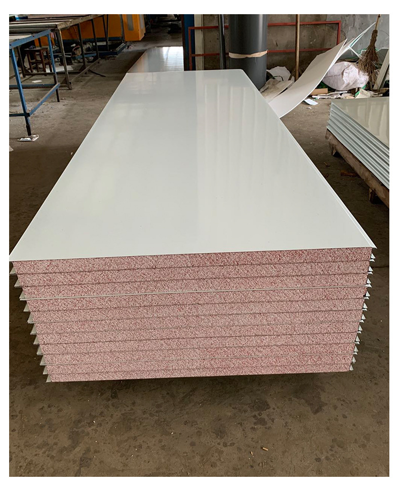 【夹芯板】供应不老泡真金板防火隔热彩钢板净化工程专用夹芯板