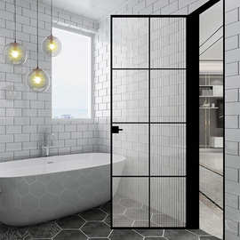 夹丝玻璃玻璃移门