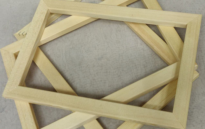 厂家直销订做木材实木内框线条 油画框原料杉木木条框条大量批发