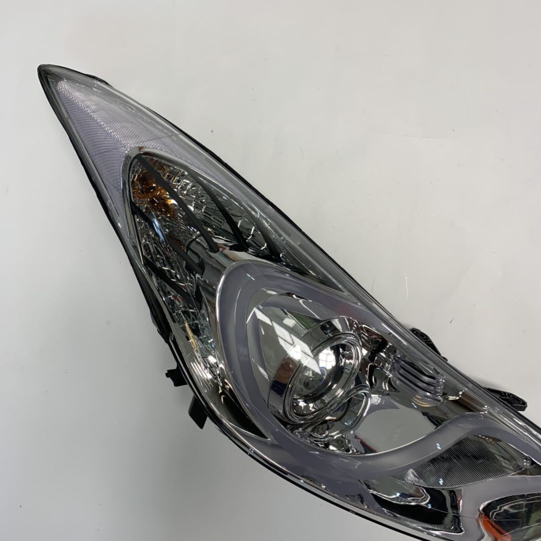 适用于12-15款现代朗动大灯总成改装led日行灯透镜氙气灯总成