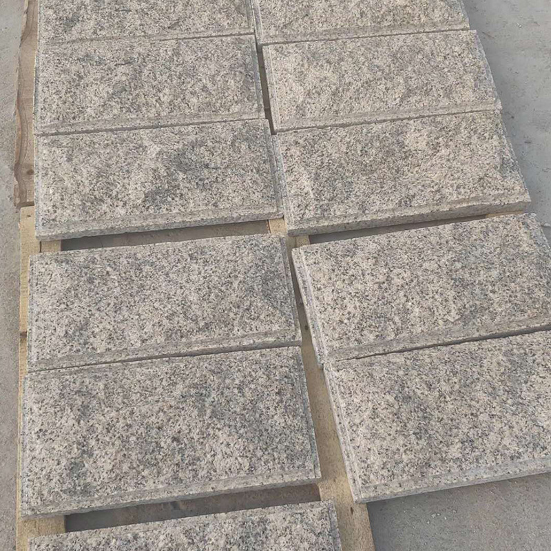 批发出售花岗岩盲道砖定做300*300人行道盲人止步石高铁站脚踏石