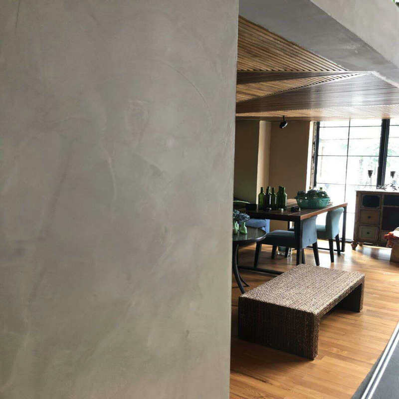水泥漆墙面漆工业风餐厅仿清水混凝土室内外地坪艺术涂料灰色做旧